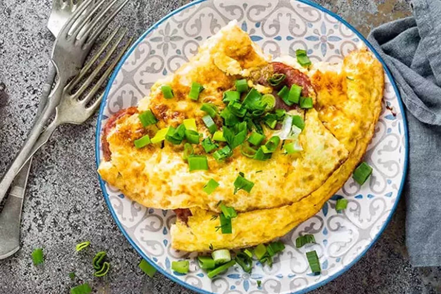 Kollajenli Omlet Resmi